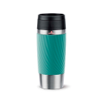 Copo térmico hermético aço inoxidável Tefal Travel Classic Twist 360 ml cor verde