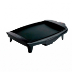 Placa antiaderente com controlo de temperatura de 5 níveis Tefal cor preto