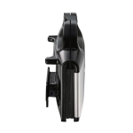 Grelhador de contacto com placas antiaderentes e fecho seguro Tefal cor prateado