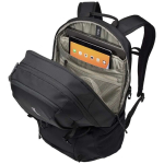Mochila de nylon multifunções com vários compartimentos Thule 23L cor preto