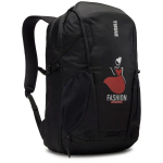 Mochila desportiva em nylon 400D com vários compartimentos Thule 21L cor preto