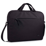 Mala para portátil reciclada com bolso oculto Case Logic® 14'' cor preto