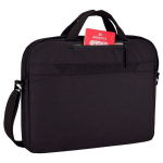 Mala para portátil reciclada com bolso oculto Case Logic® 14'' cor preto