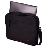 Mala para portátil reciclada com bolso oculto Case Logic® 14'' cor preto