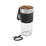Liquidificadora portátil recarregável em aço inoxidável WMF cor preto