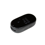 Medidor eletrónico portátil com ecrã digital e carregamento USB-C 99 m cor preto