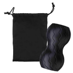 Rolo vibratório portátil para recuperação muscular Therabody cor preto