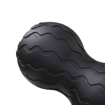 Rolo vibratório portátil para recuperação muscular Therabody cor preto