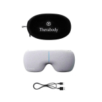 Máscara de relaxamento para os olhos com calor e vibração Therabody cor branco