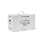 Máscara de relaxamento para os olhos com calor e vibração Therabody cor branco