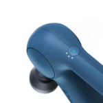 Massajador de percussão Therabody para recuperação muscular diária cor azul petróleo