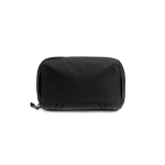 Organizador em nylon reciclado para acessórios de viagem Peak Design cor preto