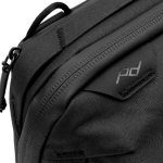 Organizador em nylon reciclado para acessórios de viagem Peak Design cor preto