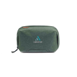 Organizador em nylon reciclado para acessórios de viagem Peak Design cor verde-escuro