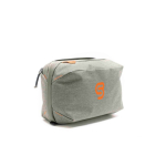 Necessaire nylon grande Peak Design impermeável e suspenso com gancho cor verde-escuro