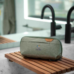 Necessaire de nylon impermeável com gancho Peak Design pequeno cor verde-escuro