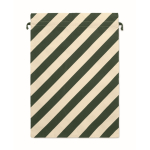 Saco-oferta natalício com fecho de cordão grande 50 x 70 cm cor verde terceira vista