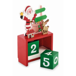 Calendário de Natal para secretária, de contagem regressiva cor multicolor segunda vista