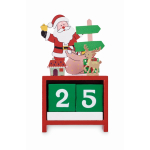Calendário de Natal para secretária, de contagem regressiva cor multicolor terceira vista