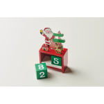 Calendário de Natal para secretária, de contagem regressiva cor multicolor vista fotografia