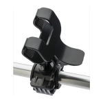 Suporte de plástico preto para telemóvel especial para bicicletas cor preto segunda vista