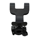 Suporte de plástico preto para telemóvel especial para bicicletas quarta vista