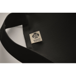 Avental com bolsos dianteiros e ajustável no pescoço 240 g/m2 cor preto vista fotografia quinta vista