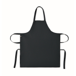 Avental com bolsos dianteiros e ajustável no pescoço 240 g/m2 cor azul quinta vista