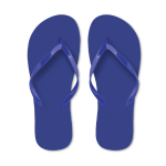 Havaianas de plástico monocromáticas e personalizáveis cor azul