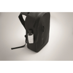 Mochila preta para portátil de rPET resistente à água 16'' cor preto vista fotografia oitava vista