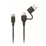 Powerbank de carga rápida compatível com portáteis 5000 mAh cor preto oitava vista