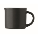Chávena de cerâmica especial para expresso personalizável 40 ml cor preto quarta vista