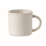 Chávena de cerâmica especial para expresso personalizável 40 ml cor branco