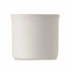 Chávena de cerâmica especial para expresso personalizável 40 ml cor branco quinta vista