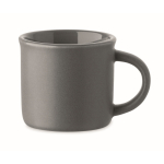 Chávena de cerâmica especial para expresso personalizável 40 ml cor cinzento-escuro