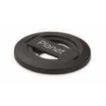 Suporte circular magnético para iPhone® com abre-caricas cor preto segunda vista