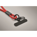 Lanyard para telemóvel com cabo de carga e transferência de dados vista fotografia quinta vista