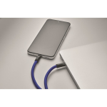 Lanyard para telemóvel com cabo de carga e transferência de dados vista fotografia sexta vista