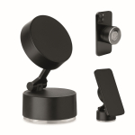 Suporte magnético para telemóvel com possibilidade de carga cor preto