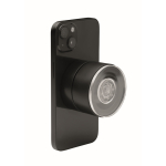 Suporte magnético para telemóvel com possibilidade de carga cor preto sexta vista
