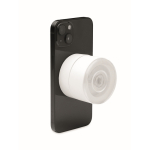Suporte magnético para telemóvel com possibilidade de carga cor branco sexta vista