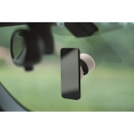 Suporte magnético para telemóvel com possibilidade de carga cor branco vista conjunto