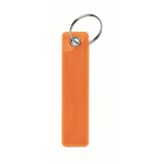 Típico porta-chaves “Remove before flight” refletor e personalizável cor cor-de-laranja fluorescente