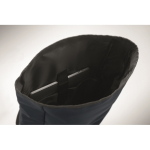 Mochila de fecho roll-top para portátil com manga para trolley 15'' cor azul vista fotografia