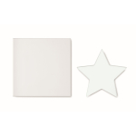 Troféu em forma de estrela de vidro para personalizar cor transparente segunda vista