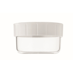 Caneca para levar o pequeno-almoço, 2 compartimentos separados 450 ml cor branco