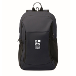 Mochila para portátil com vários bolsos exteriores de 15'' cor azul-marinho vista principal