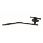 Carregador sem fios magnético para carro com anel magnético cor preto oitava vista
