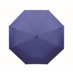 Guarda-chuva antivento dobrável com abertura e fecho automático Ø99 cor azul real sexta vista