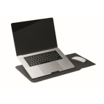 Capa para portátil multiusos com suporte e tapete para o rato 16'' cor preto terceira vista